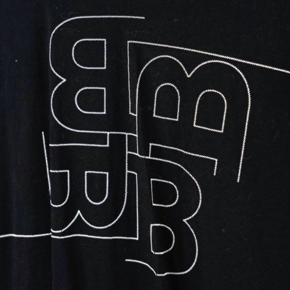 Bally Black Stitched-Graphic Short-Sleeve Tee - Picture 4 of 6